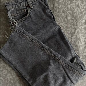 Zara Women’s Gray Straight leg Jeans